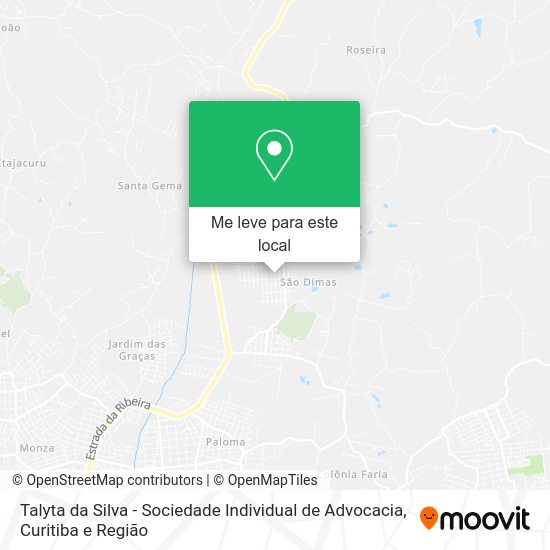 Talyta da Silva - Sociedade Individual de Advocacia mapa
