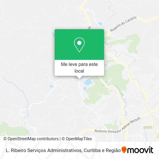 L. Ribeiro Serviços Administrativos mapa