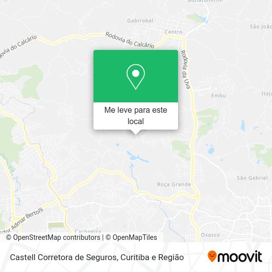 Castell Corretora de Seguros mapa