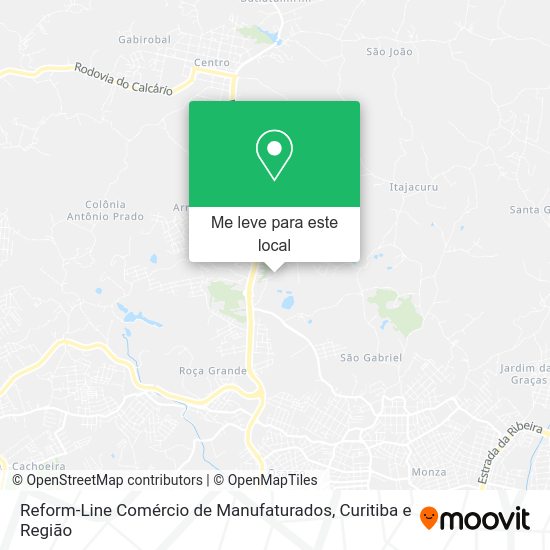 Reform-Line Comércio de Manufaturados mapa