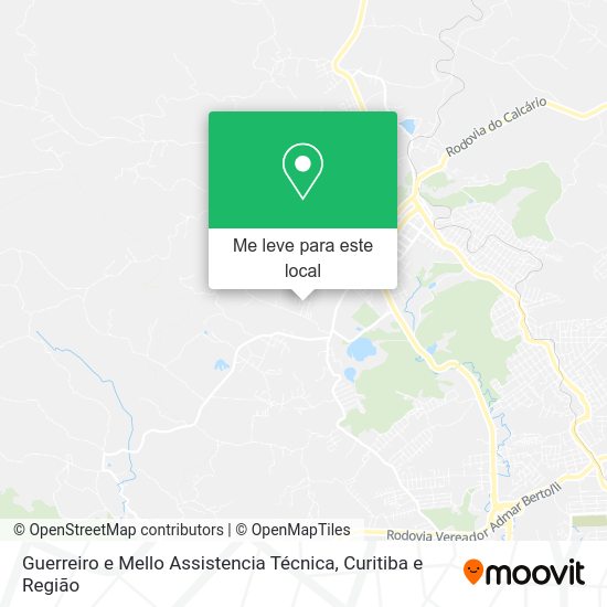 Guerreiro e Mello Assistencia Técnica mapa