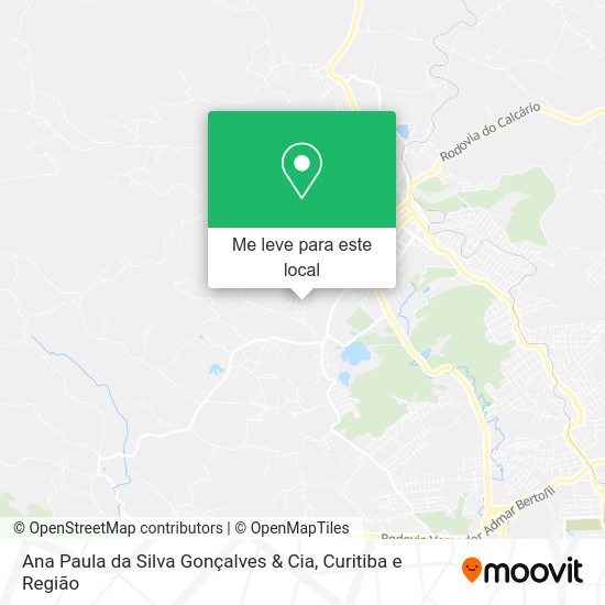 Ana Paula da Silva Gonçalves & Cia mapa