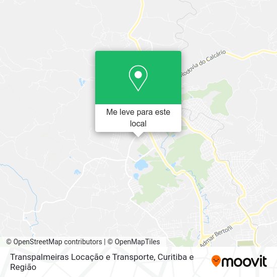 Transpalmeiras Locação e Transporte mapa
