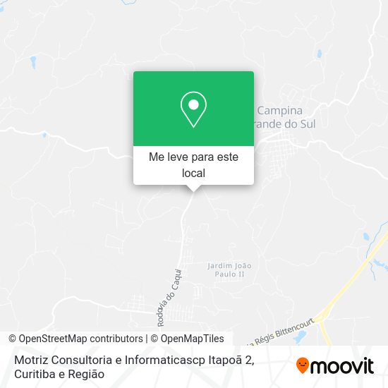Motriz Consultoria e Informaticascp Itapoã 2 mapa