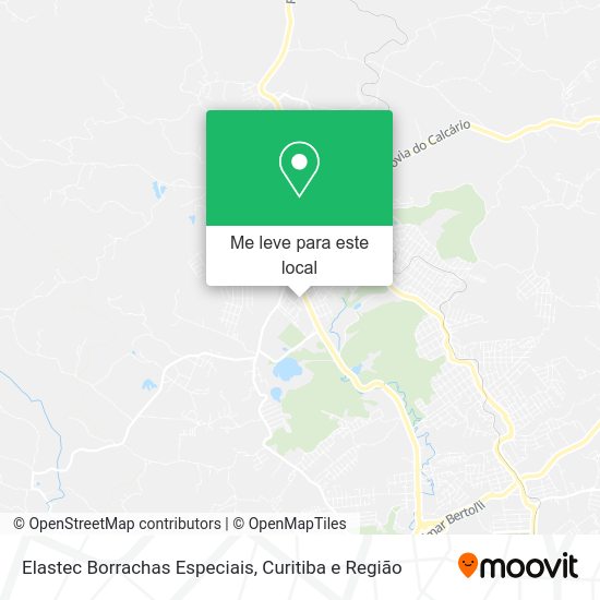 Elastec Borrachas Especiais mapa