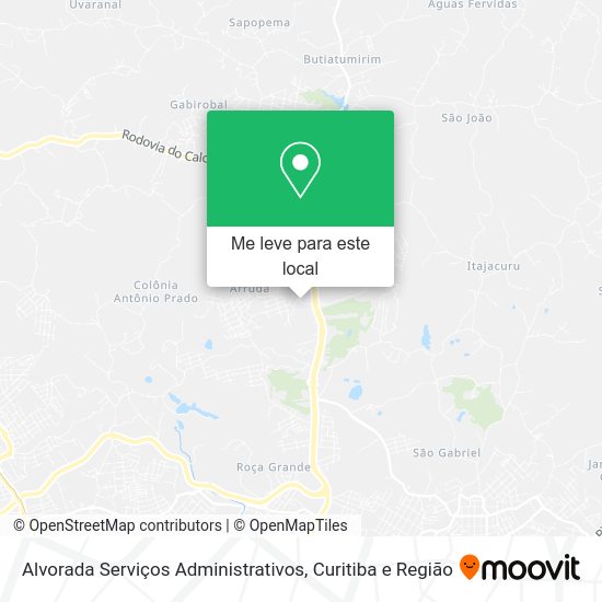 Alvorada Serviços Administrativos mapa