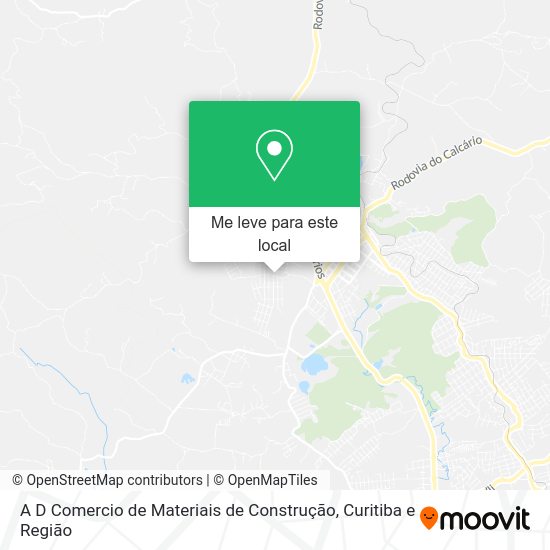A D Comercio de Materiais de Construção mapa