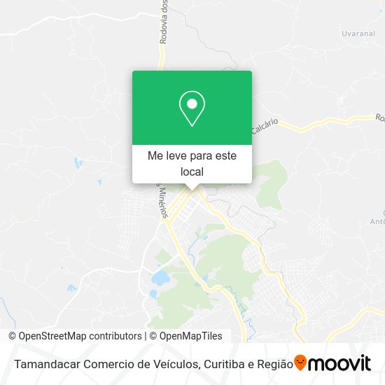 Tamandacar Comercio de Veículos mapa