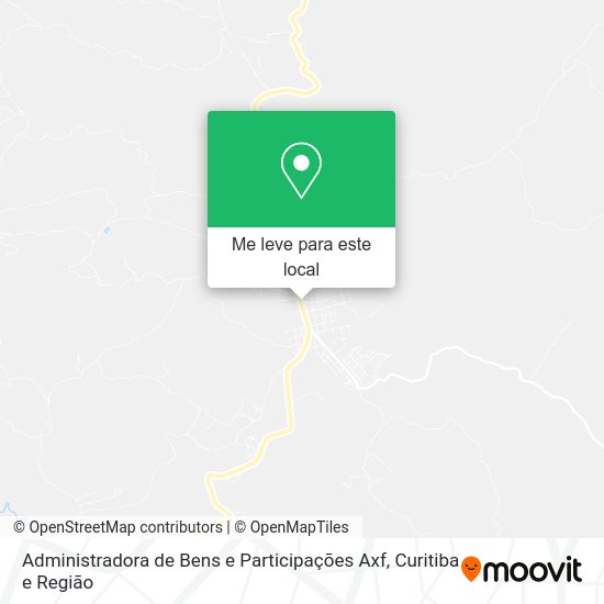 Administradora de Bens e Participações Axf mapa
