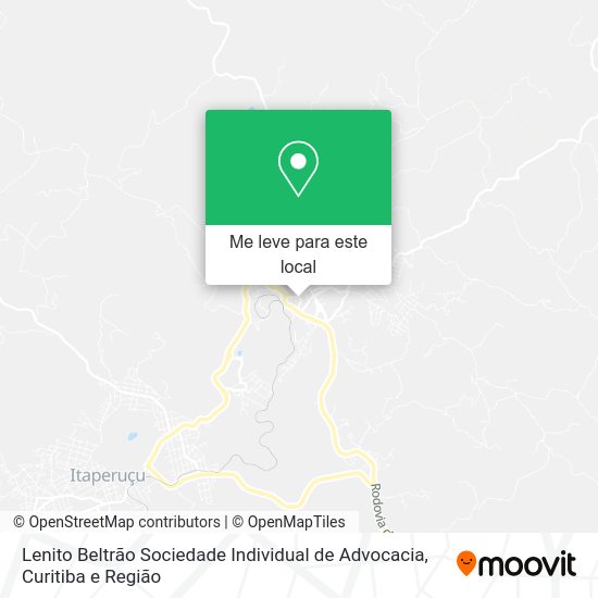 Lenito Beltrão Sociedade Individual de Advocacia mapa