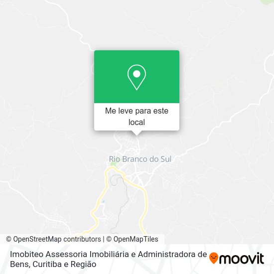 Imobiteo Assessoria Imobiliária e Administradora de Bens mapa