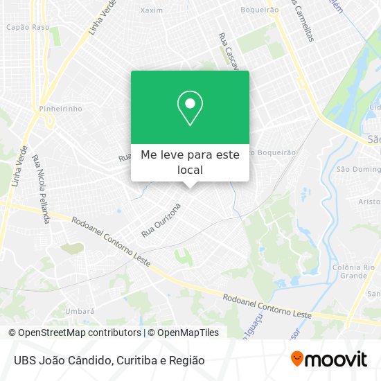 UBS João Cândido mapa