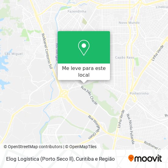 Elog Logística (Porto Seco ll) mapa