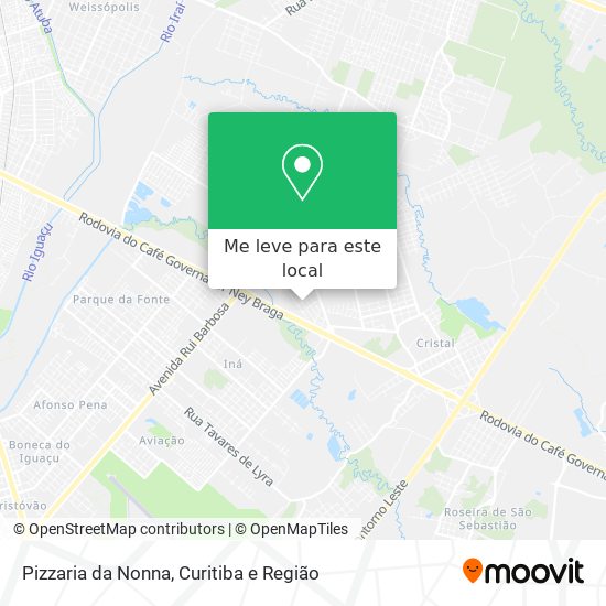 Pizzaria da Nonna mapa