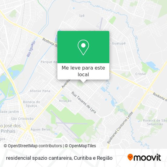 residencial spazio cantareira mapa