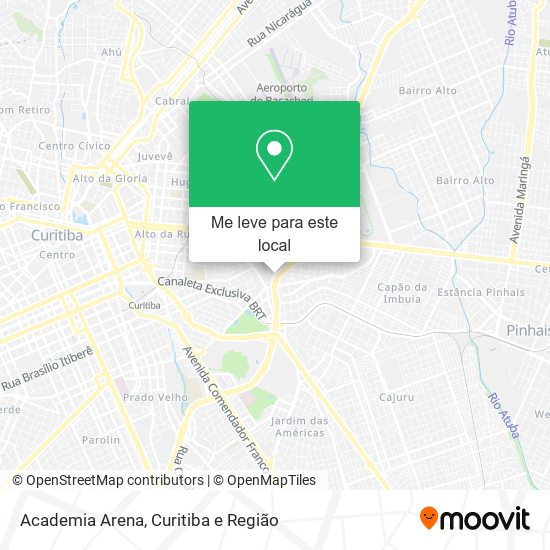 Academia Arena mapa