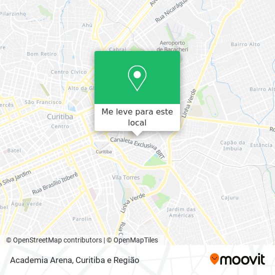 Academia Arena mapa