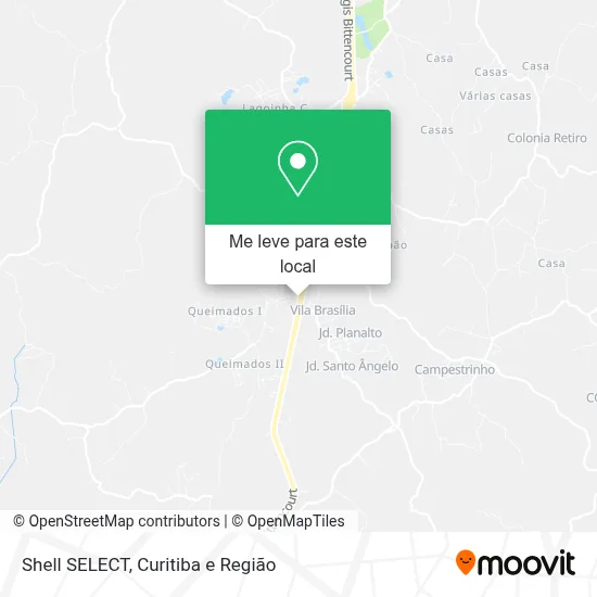 Shell SELECT mapa