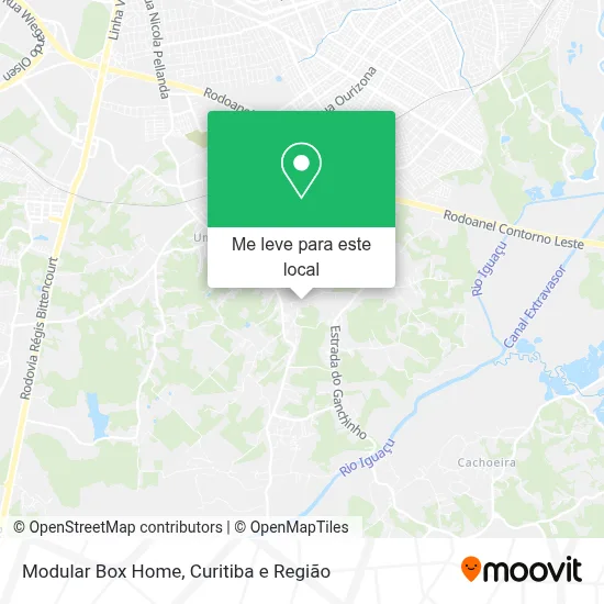 Modular Box Home mapa