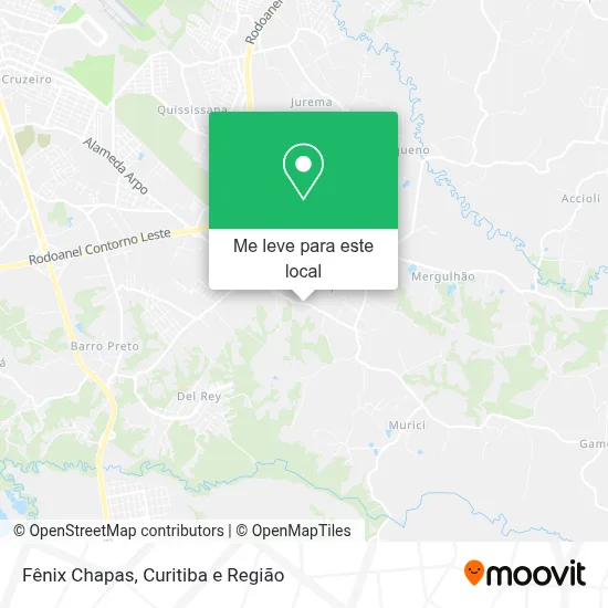 Fênix Chapas mapa