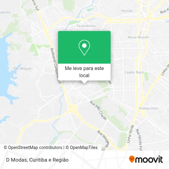 D Modas mapa