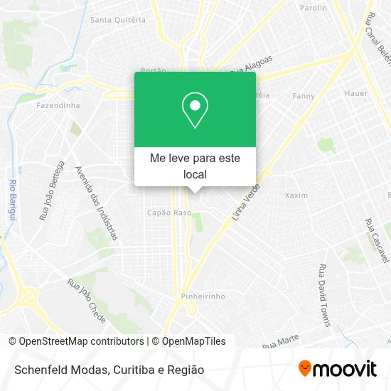 Schenfeld Modas mapa