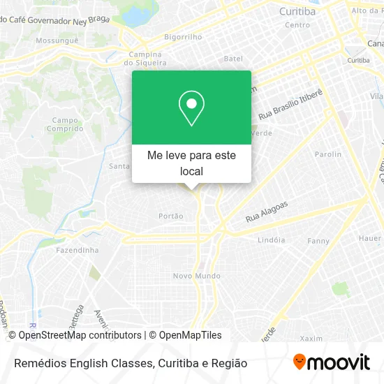 Remédios English Classes mapa