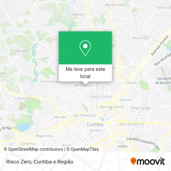 Risco Zero mapa