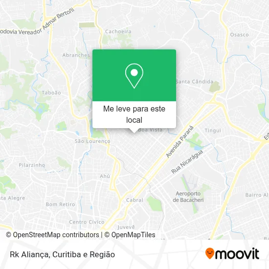 Rk Aliança mapa