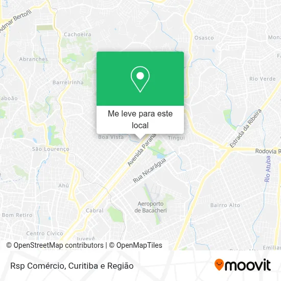 Rsp Comércio mapa