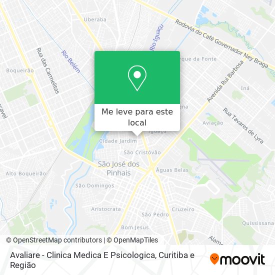 Avaliare - Clinica Medica E Psicologica mapa