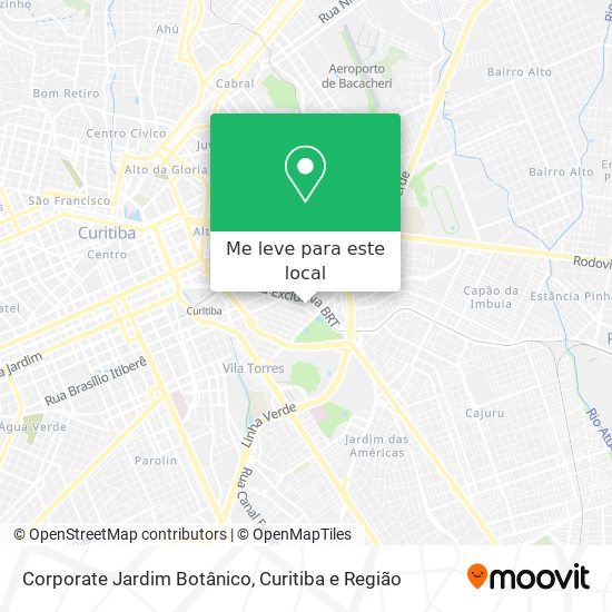 Corporate Jardim Botânico mapa