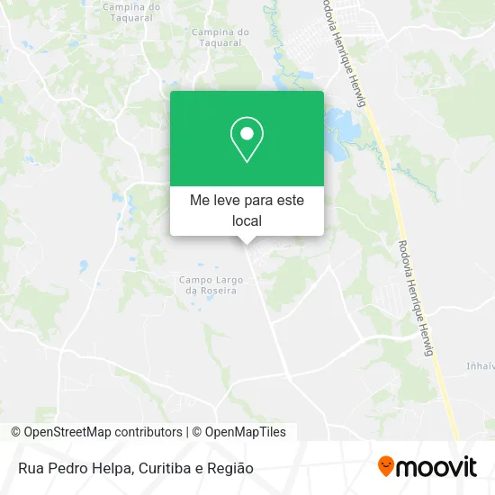 Rua Pedro Helpa mapa