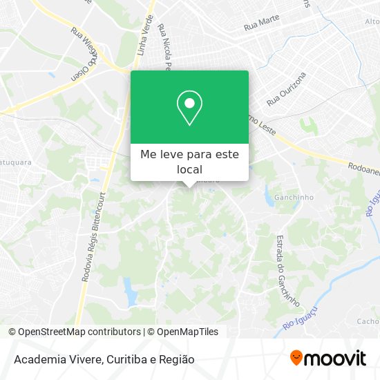 Academia Vivere mapa