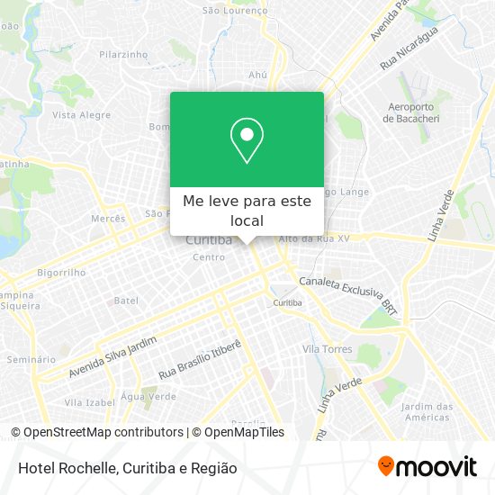 Hotel Rochelle mapa