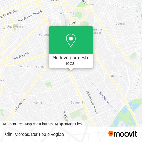 Clini Mercês mapa