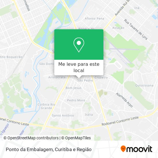 Ponto da Embalagem mapa