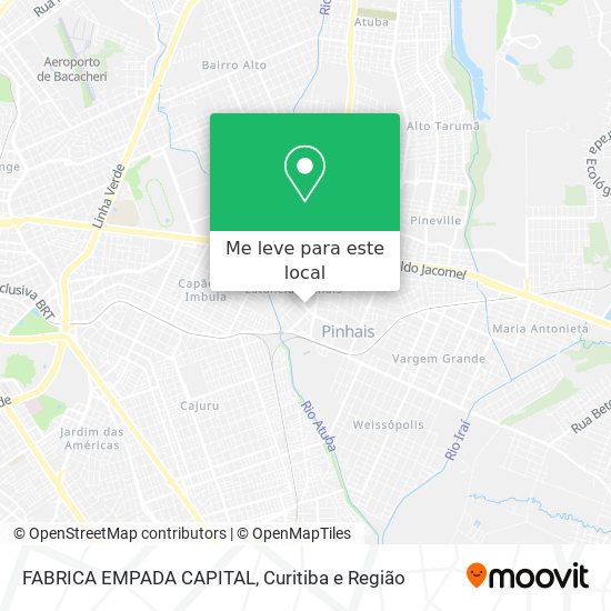 FABRICA EMPADA CAPITAL mapa