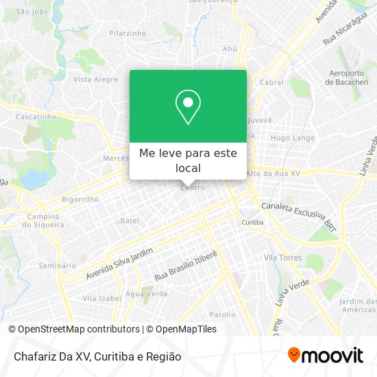 Chafariz Da XV mapa