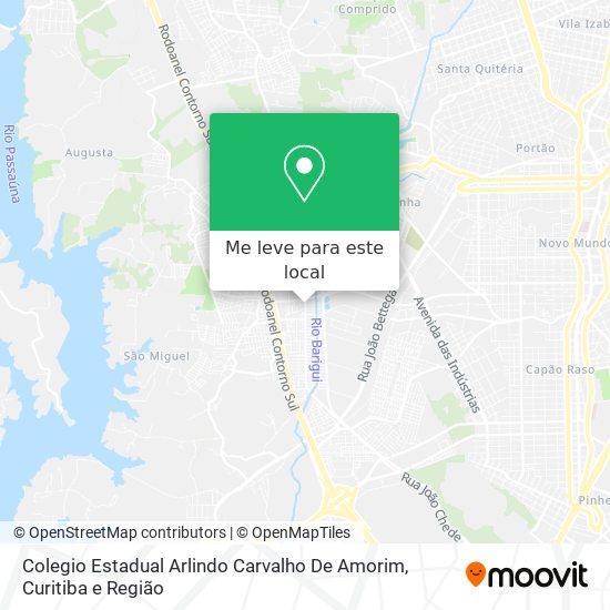 Colegio Estadual Arlindo Carvalho De Amorim mapa