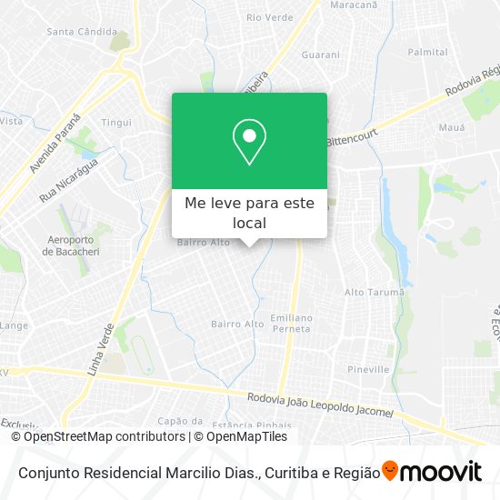 Conjunto Residencial Marcilio Dias. mapa