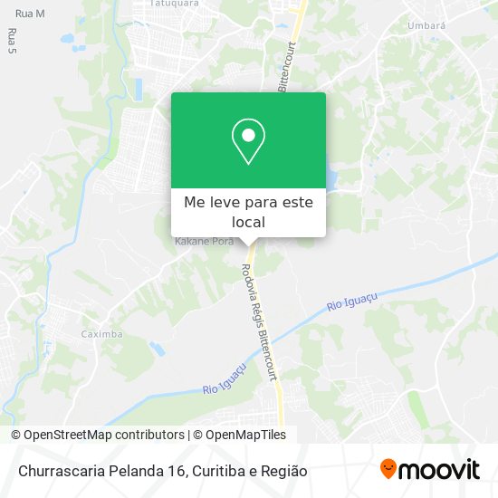 Churrascaria Pelanda 16 mapa