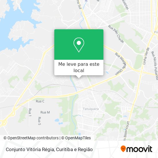 Conjunto Vitória Régia mapa