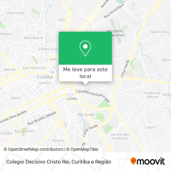 Colegio Decisivo Cristo Rei mapa