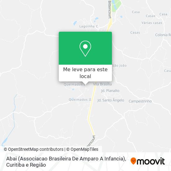 Abai (Associacao Brasileira De Amparo A Infancia) mapa