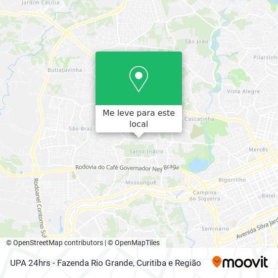 UPA 24hrs - Fazenda Rio Grande mapa