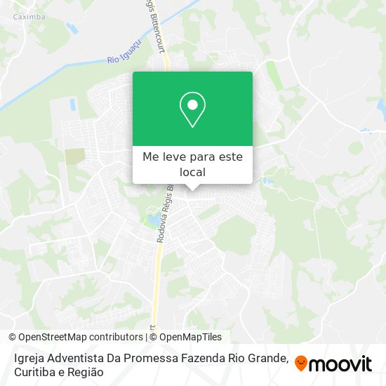 Igreja Adventista Da Promessa Fazenda Rio Grande mapa