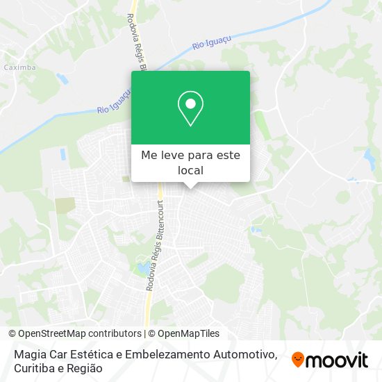 Magia Car Estética e Embelezamento Automotivo mapa
