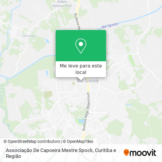 Associação De Capoeira Mestre Spock mapa