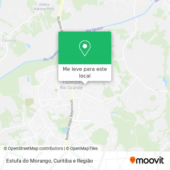 Estufa do Morango mapa